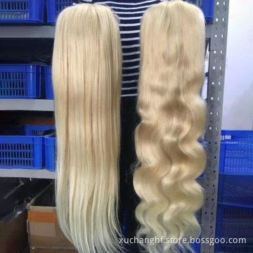 Virgin Cuticle aligned 613 Lace Front Wig ,613 Hd 360 Lace Frontal Wigs For Black Women ,Blonde 613 Full Lace Wig Human Hair